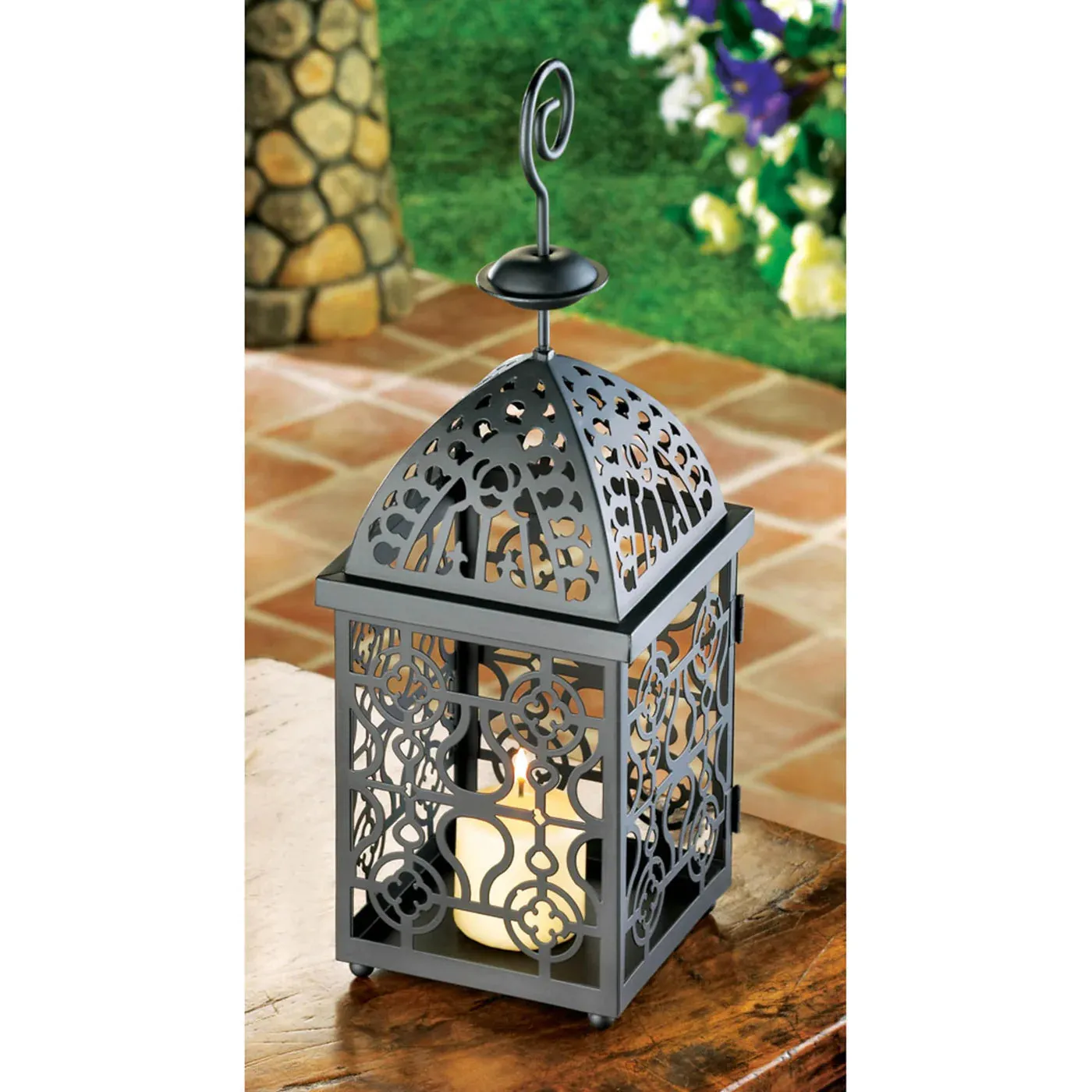 BIRDCAGE MOROCCAN LANTERN CANDLE Daily special Effective communication