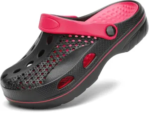 Boys and Girls Arch Support Garden Clogs Shoes Kids Slippers Indoor Outdoor Beach Sandals Removable Cushion Insole