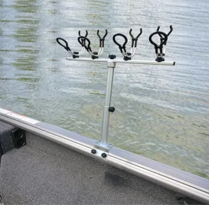 Brocraft Crappie Rod Holder System with Gunnel Track Mount