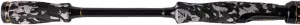 Camo Legend 2-Piece 7-Feet Spinning Rod 24 Ton Carbon Fiber Spincasting Fishing Rod with 2 Tips - Medium and Medium Heavy Portable Spin Bass Fishing Rod
