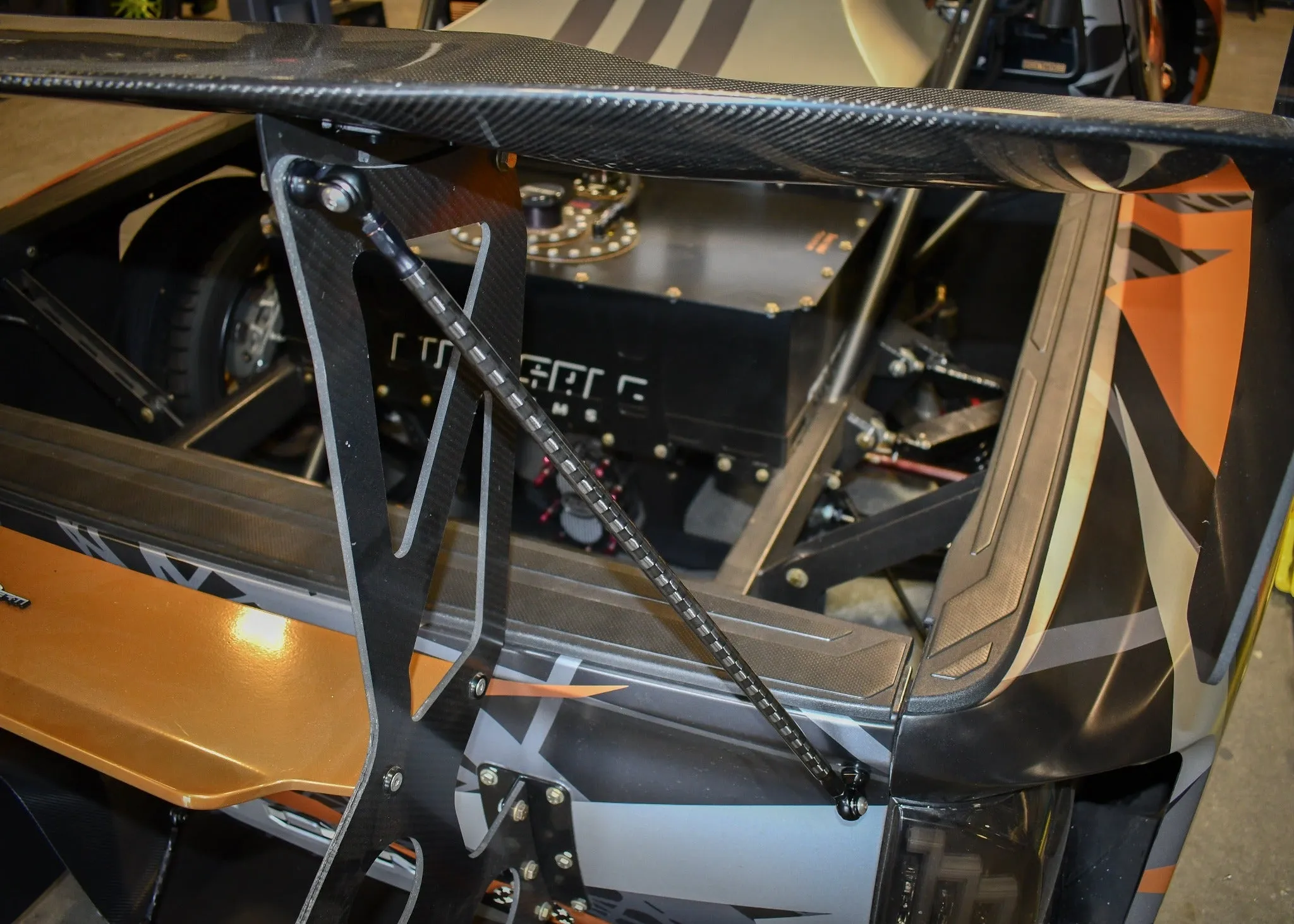 Carbon Fiber Splitter Support Rod