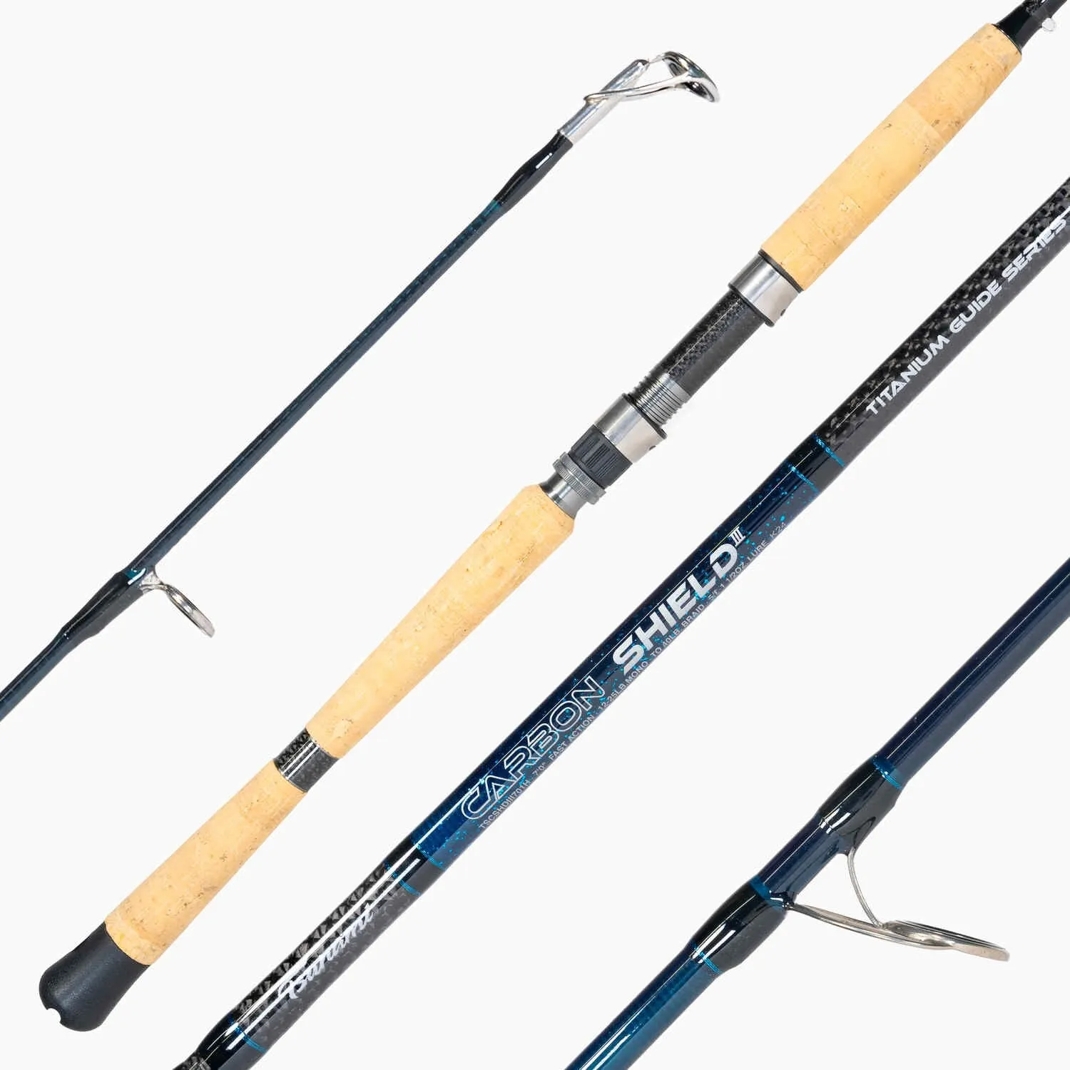 Carbon Shield III 7'0" Heavy Spinning Rod - (TSCSHDIII701H)
