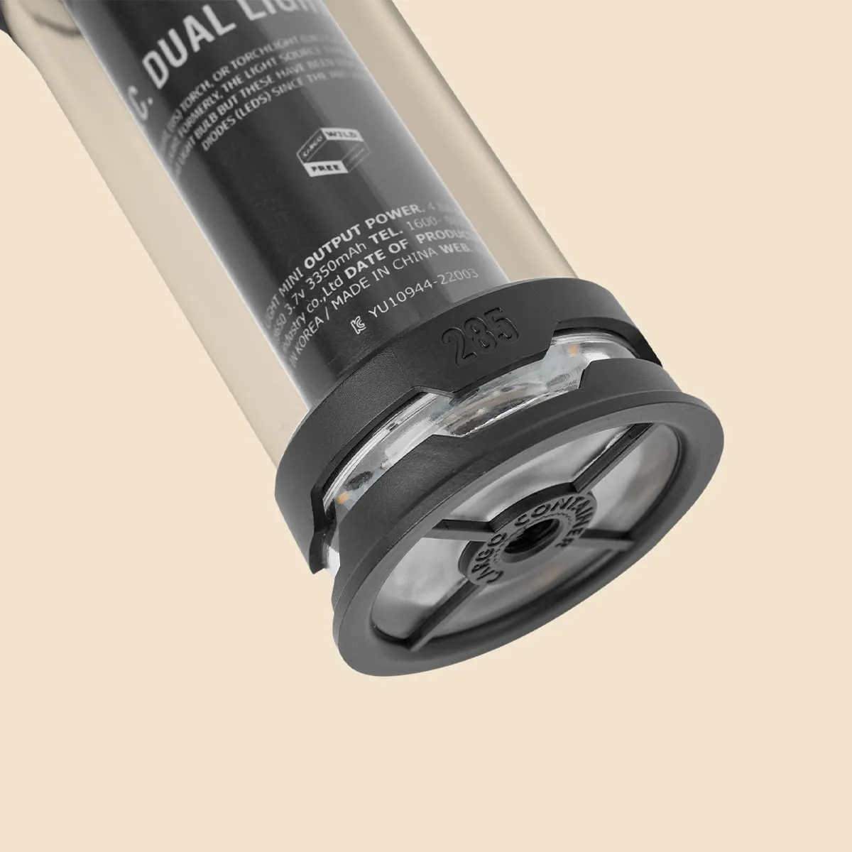 Cargo Container Dual Light Mini - Black