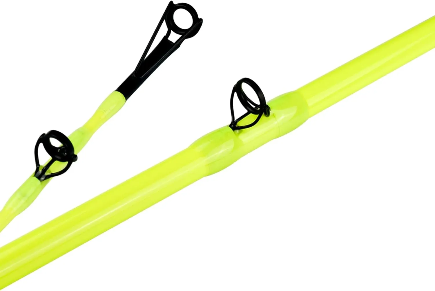 Catfish Fishing Rod, 1 Piece 7’Glow with Black Dark Monster Catfishing Casting Rods Extra Heavy