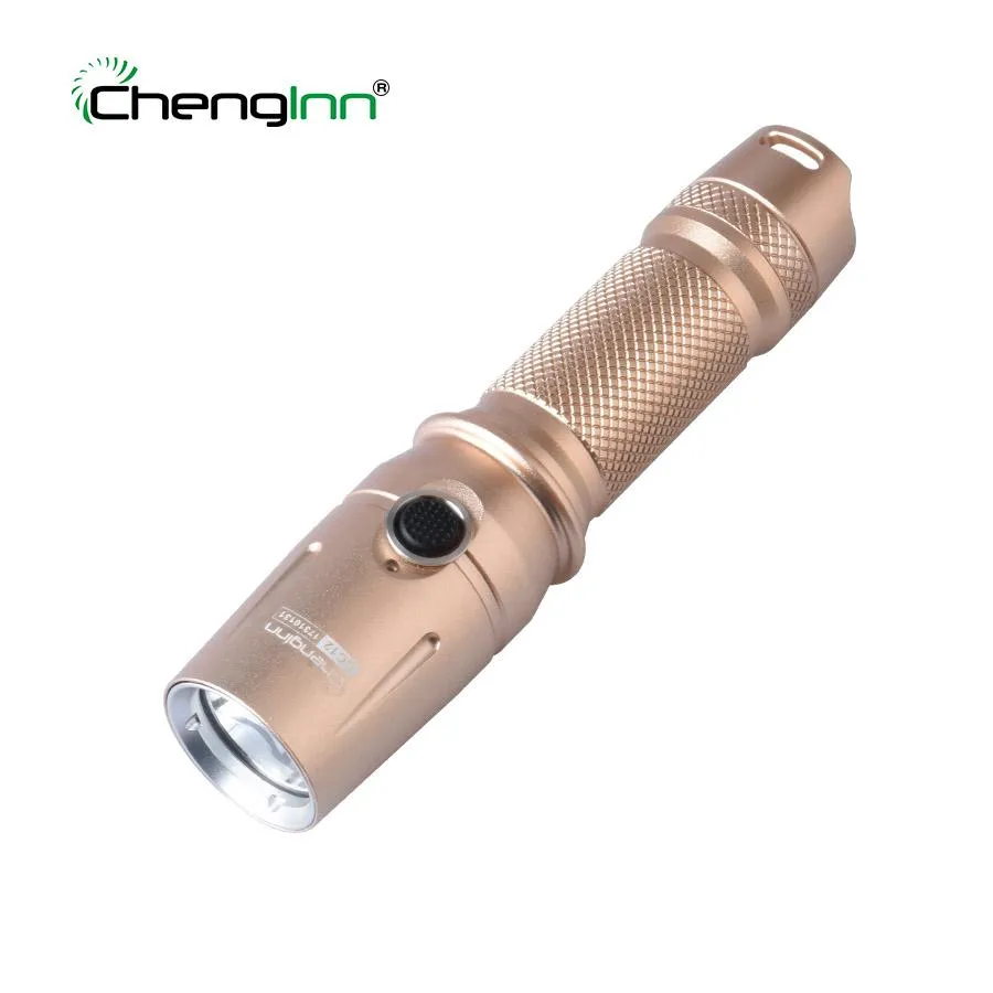 Chenglnn Rechargeable Flashlight 800LM SOS Cree T6 LED Portable Hand Torch Lamp 18650 Battery for Hunting flash lights torches