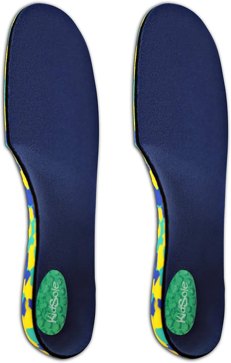 Childrens Insoles for Kids with Flat Feet Who Need Arch Support by Kidsole (Kids Size 2-6)