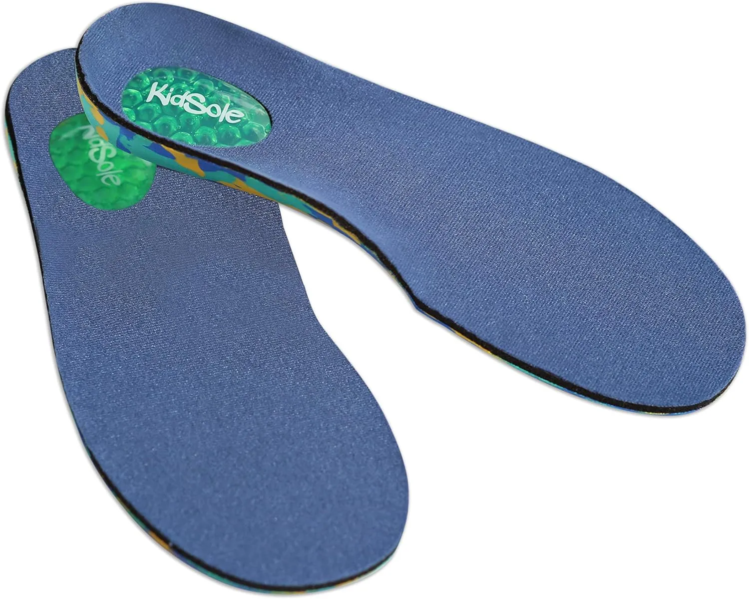 Childrens Insoles for Kids with Flat Feet Who Need Arch Support by Kidsole (Kids Size 2-6)
