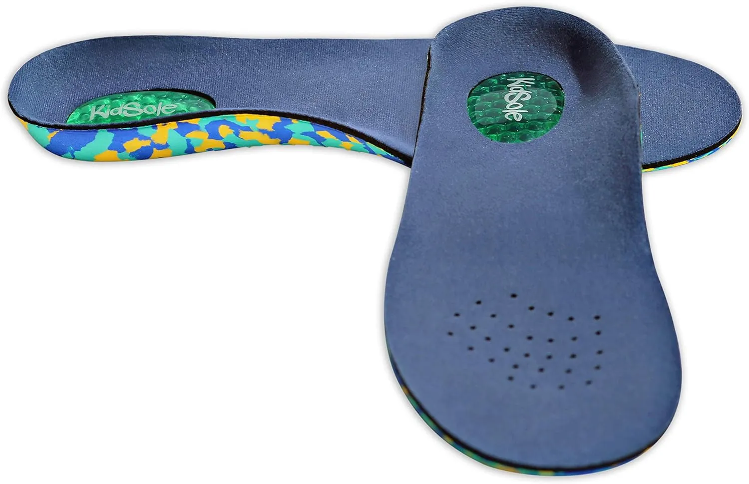 Childrens Insoles for Kids with Flat Feet Who Need Arch Support by Kidsole (Kids Size 2-6)