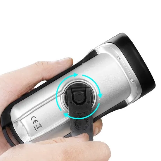 [CLEARANCE] Ace Camp Solar & Crank Flashlight