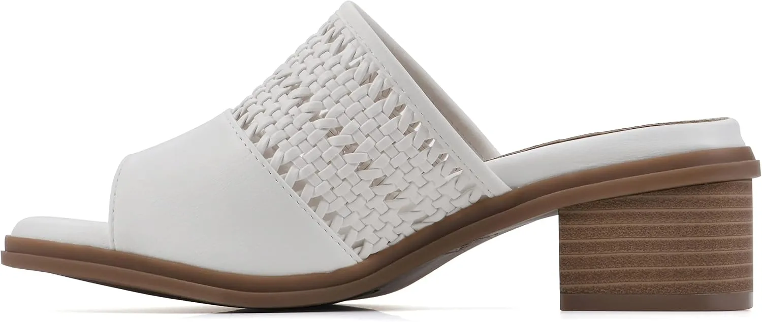 CLIFFS BY WHITE MOUNTAIN Women's Corley Block Heeled Sandal