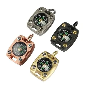 CMP-2T/2B/2C Titanium/Brass/Copper EDC Compass