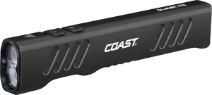 Coast Slayer Pro 1150 Lumens Rechargeable LED BeamSaver USB-C Flashlight, Black