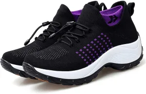 Comfort Wear Orthowear Shoes for Women Air Cushion Support with Insole, Plantar Fasciitis Relief