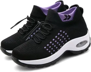 Comfort Wear Orthowear Shoes for Women Air Cushion Support with Insole, Plantar Fasciitis Relief