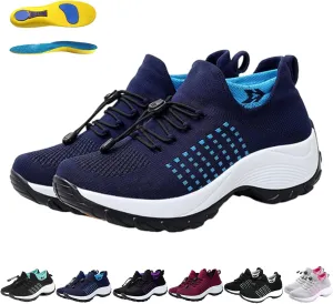 Comfort Wear Orthowear Shoes for Women, Comfortwear Ortho Shoes for Women Plantar Fasciitis, Air Cushion Ortho Stretch Cushion Shoes for Women with Insole