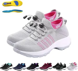 Comfort Wear Orthowear Shoes for Women, Comfortwear Ortho Shoes for Women Plantar Fasciitis, Air Cushion Ortho Stretch Cushion Shoes for Women with Insole