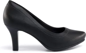 ComfortFlex Sofia Women’s Office Pumps – Comfortable Heels with Cushioned Insole & Arch Support – Versatile All-Day Work Shoes for Professionals