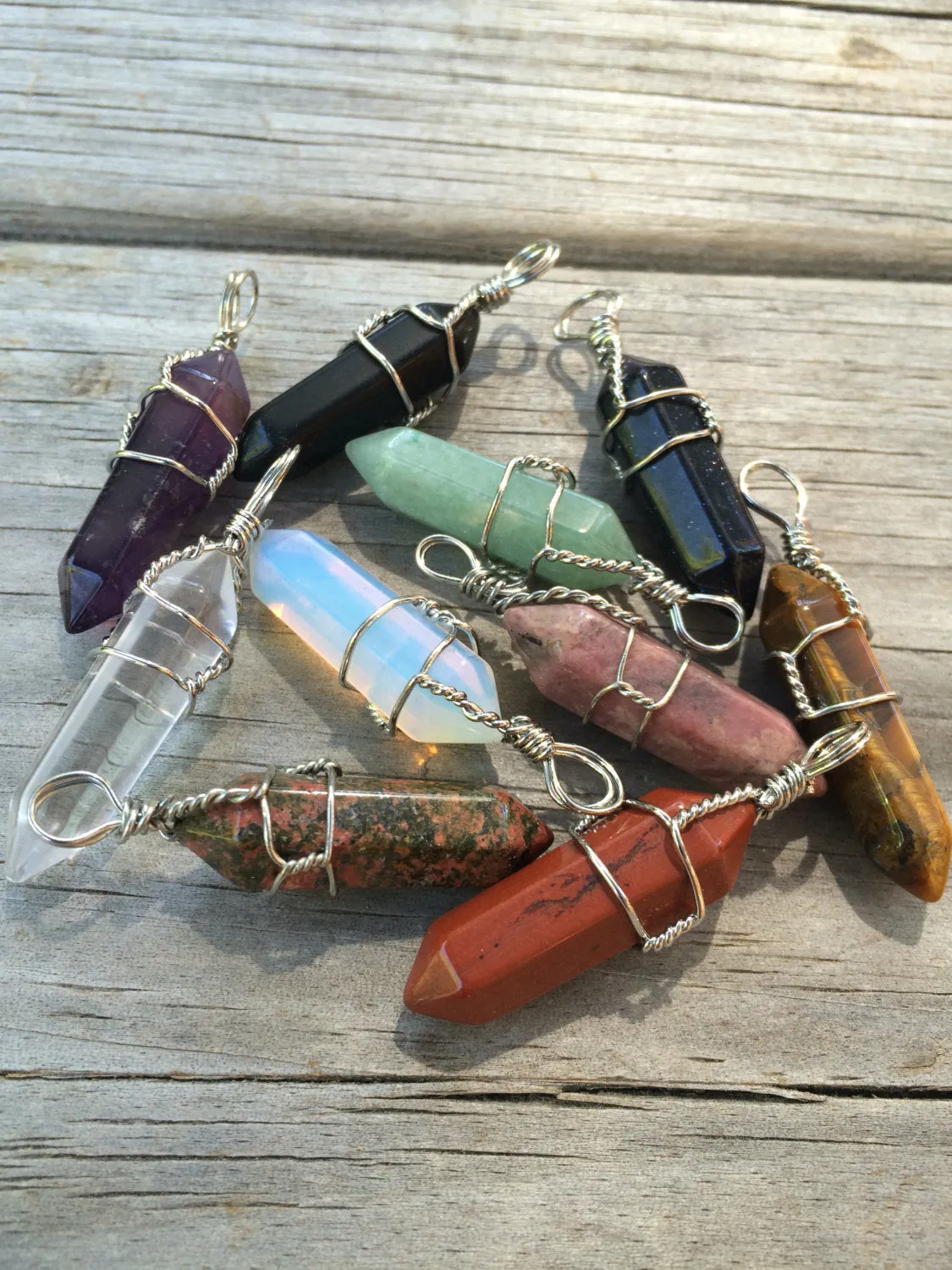 Compass Crystal Keychain