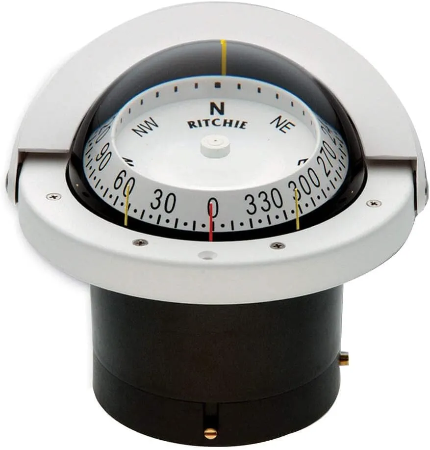 Compass, Flush Mount, 4.5" Combi, White