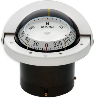 Compass, Flush Mount, 4.5" Combi, White