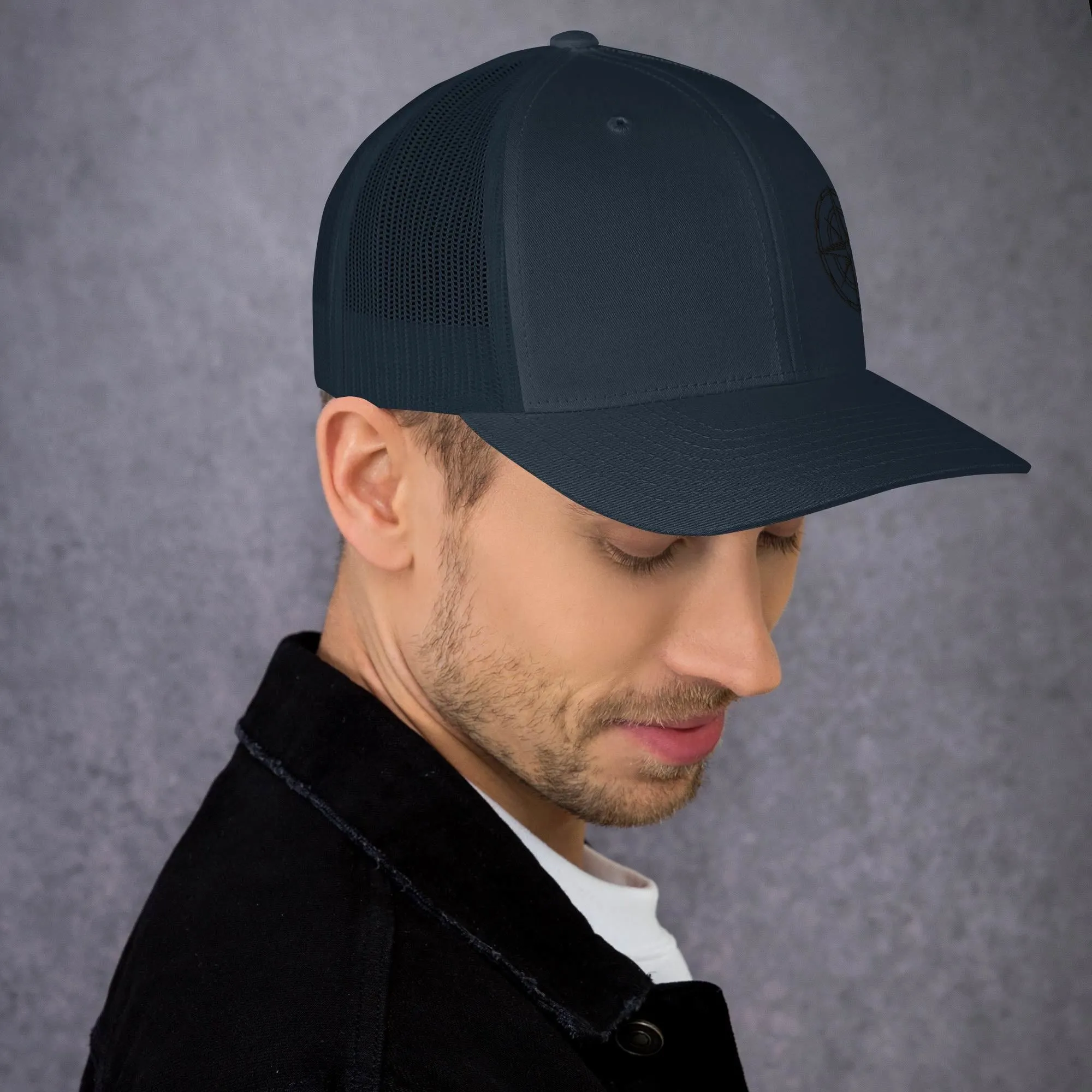 Compass Trucker Cap (Dark Detail)