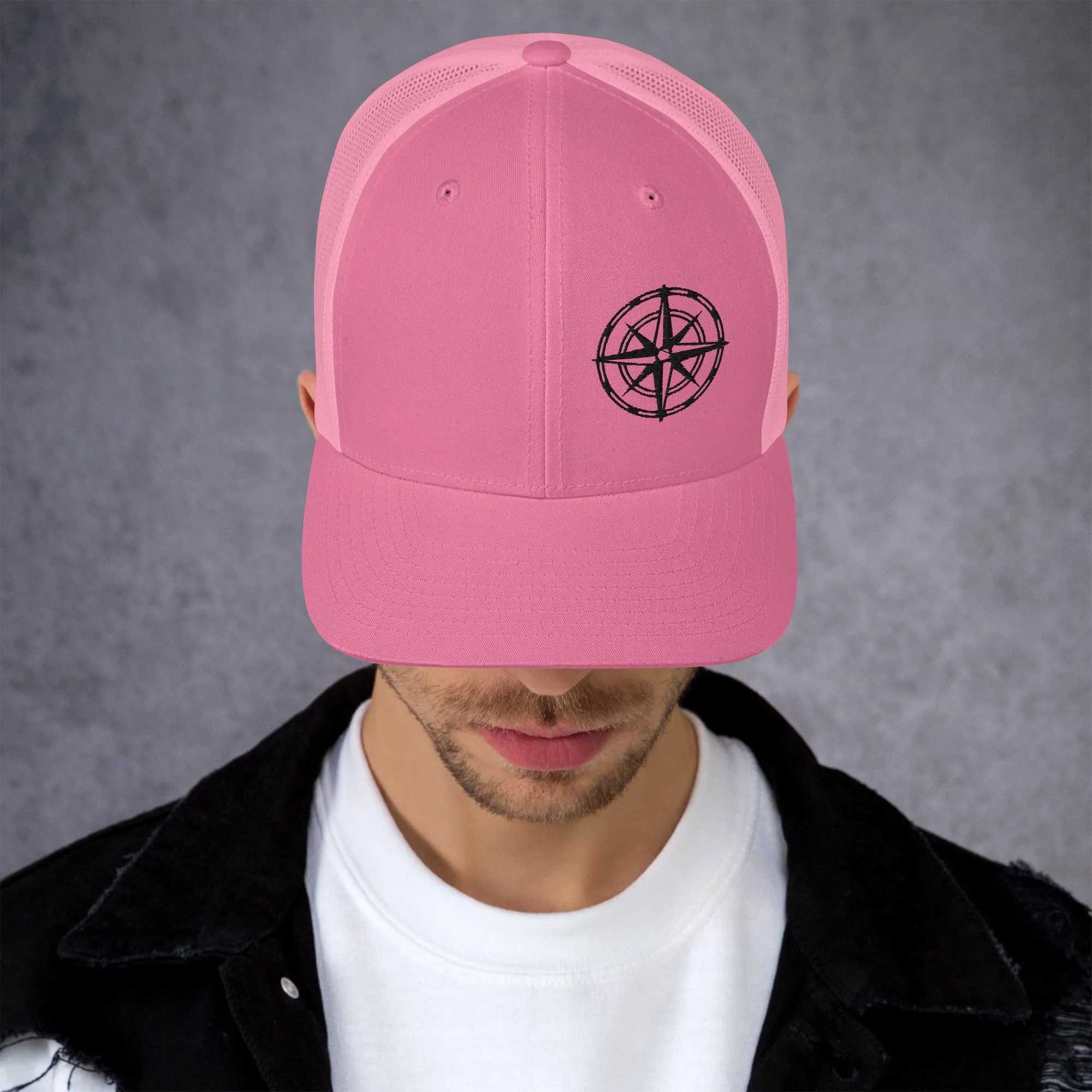 Compass Trucker Cap (Dark Detail)