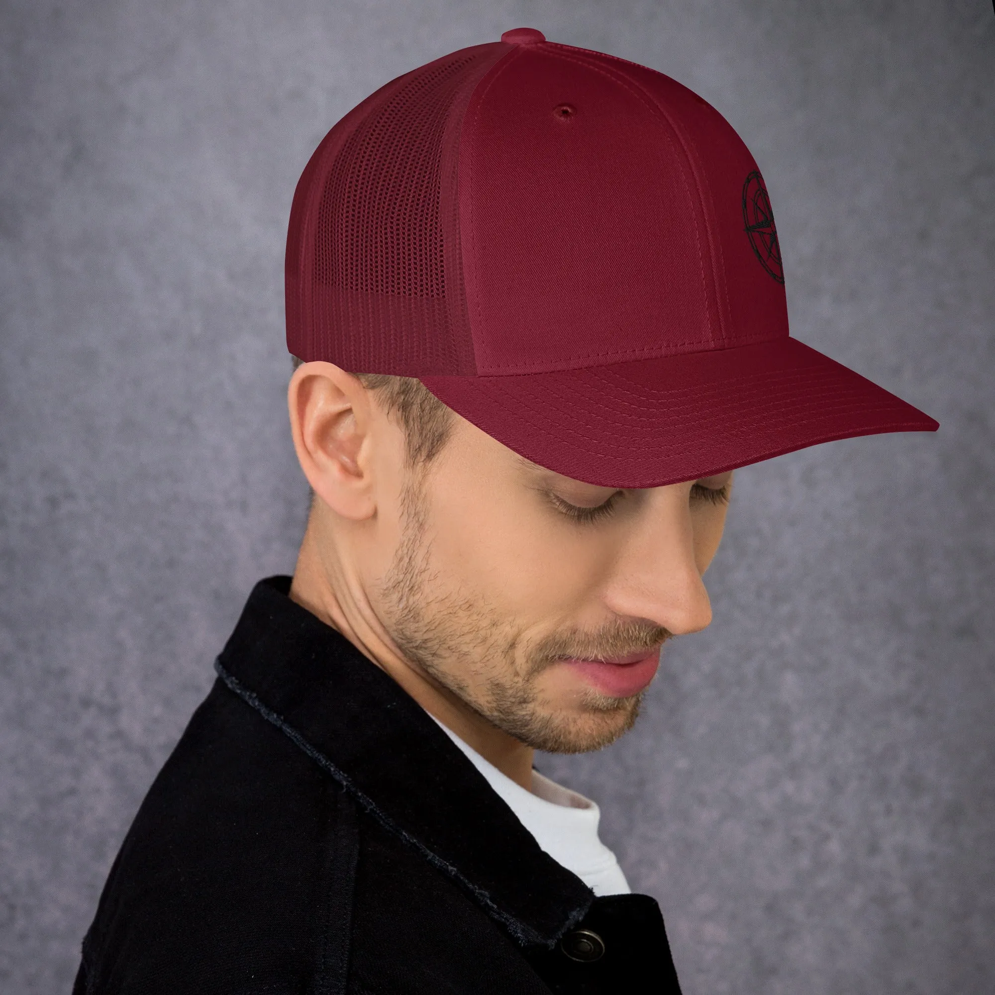 Compass Trucker Cap (Dark Detail)