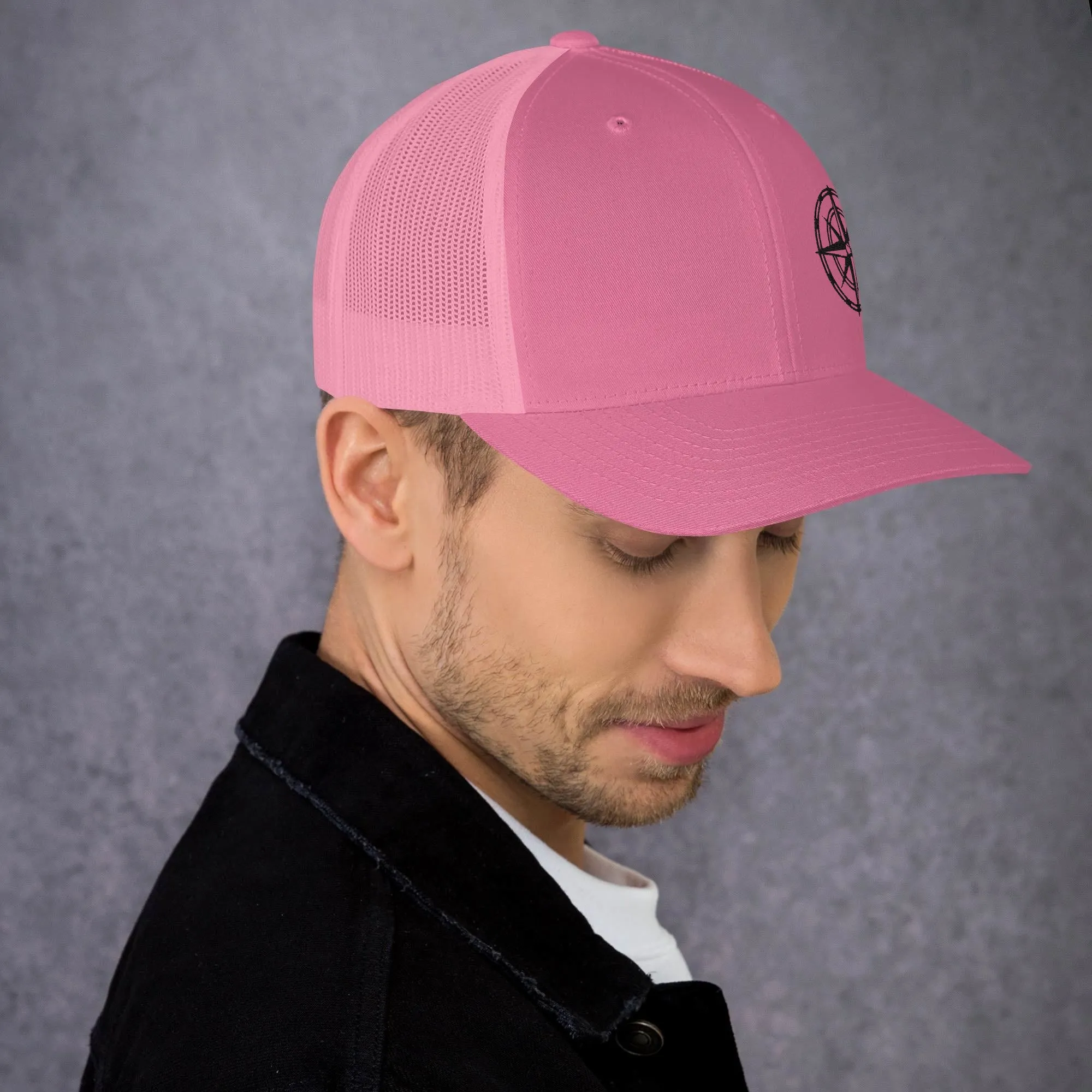 Compass Trucker Cap (Dark Detail)