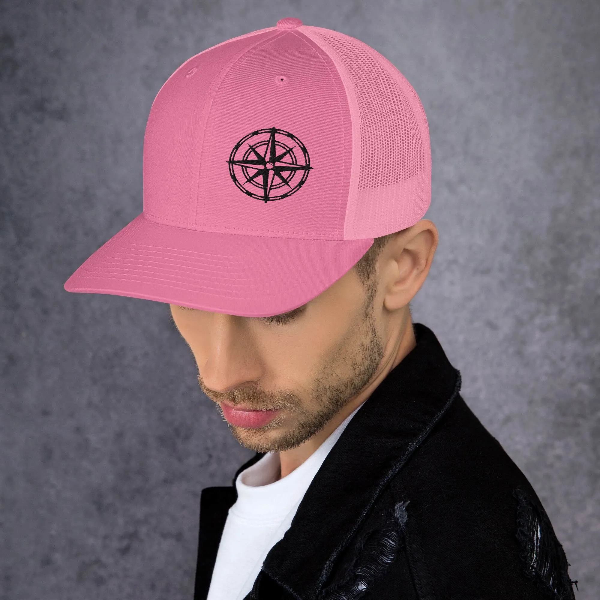 Compass Trucker Cap (Dark Detail)