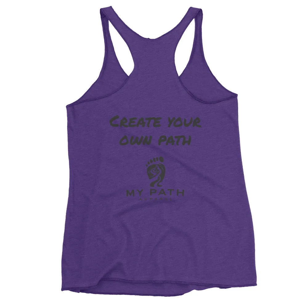 Compass Women's Racerback Tank (Dark) Alternate