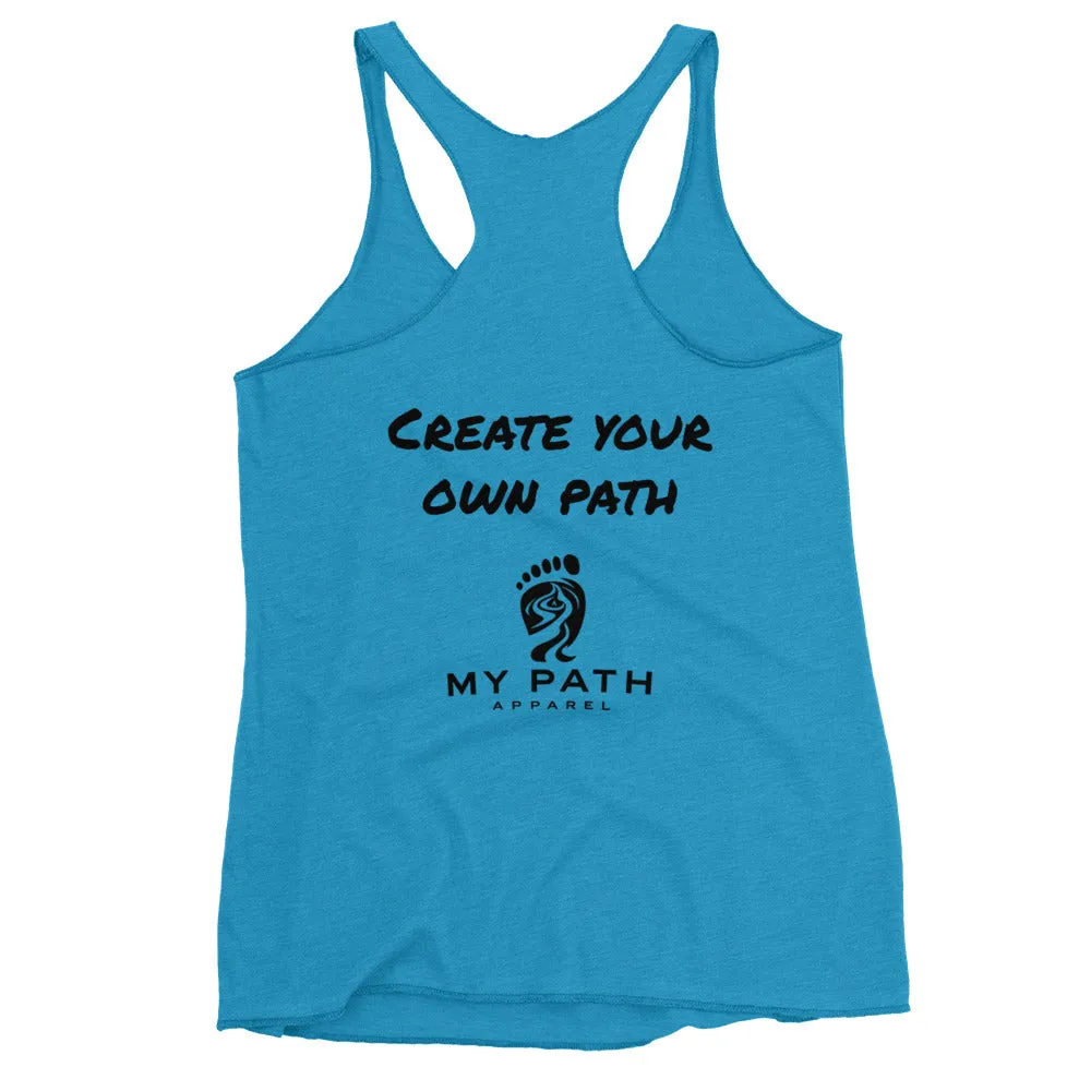 Compass Women's Racerback Tank (Dark) Alternate