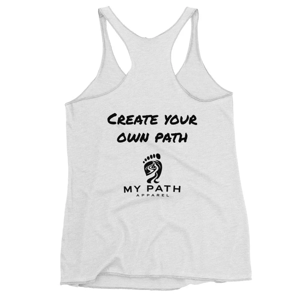 Compass Women's Racerback Tank (Dark) Alternate