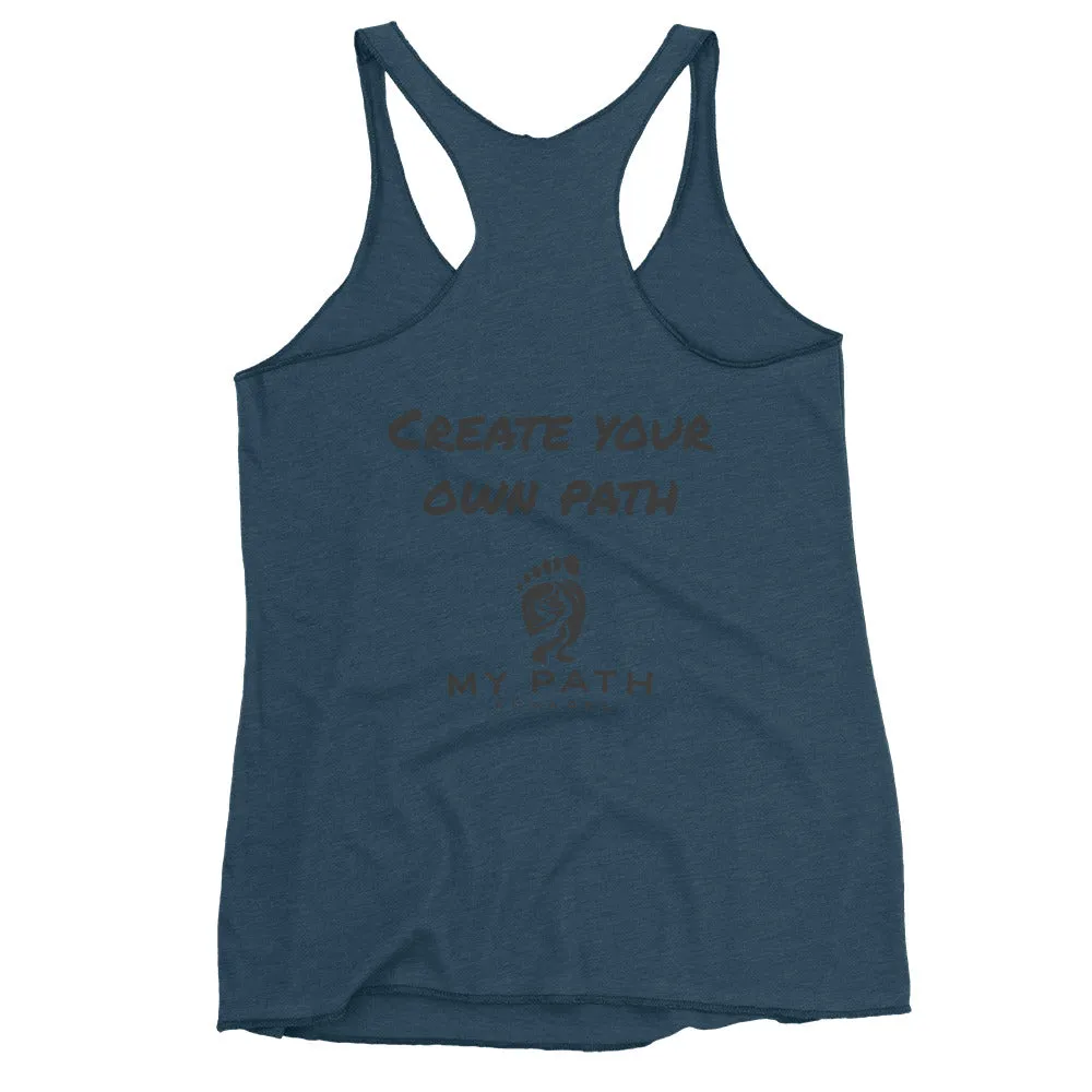 Compass Women's Racerback Tank (Dark) Alternate