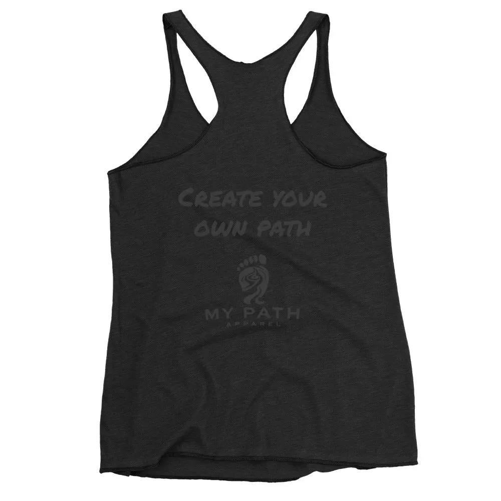 Compass Women's Racerback Tank (Dark) Alternate