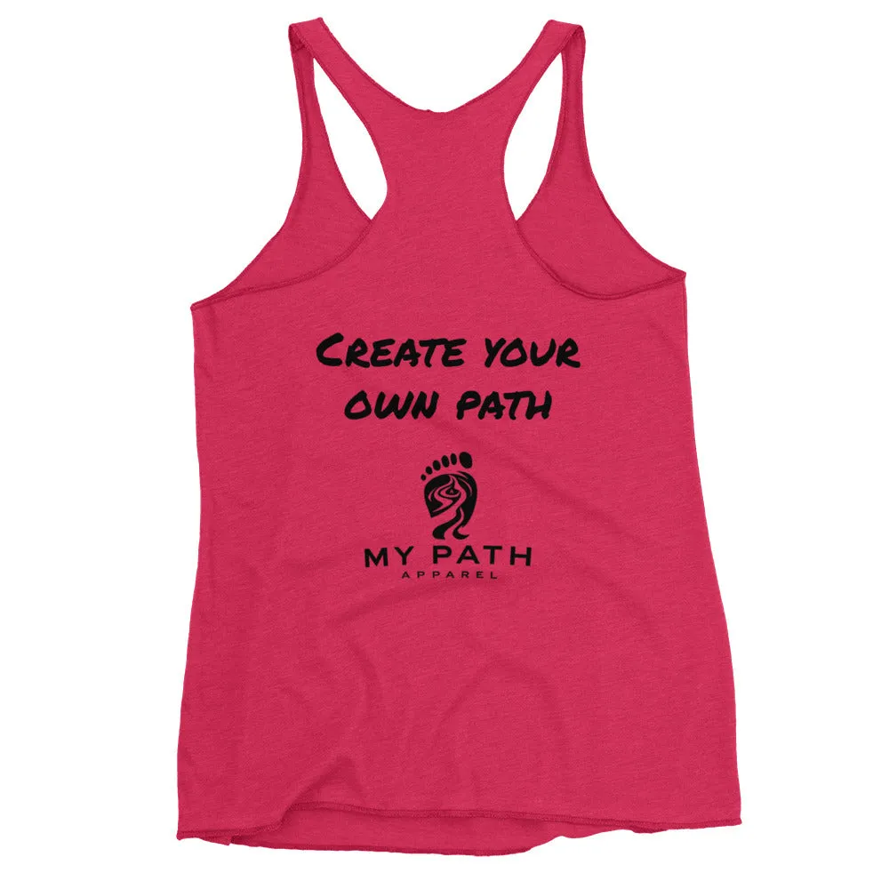 Compass Women's Racerback Tank (Dark) Alternate