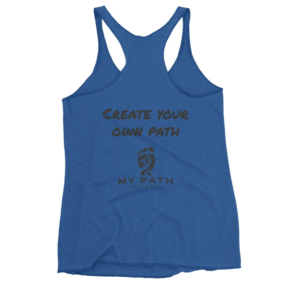 Compass Women's Racerback Tank (Dark) Alternate