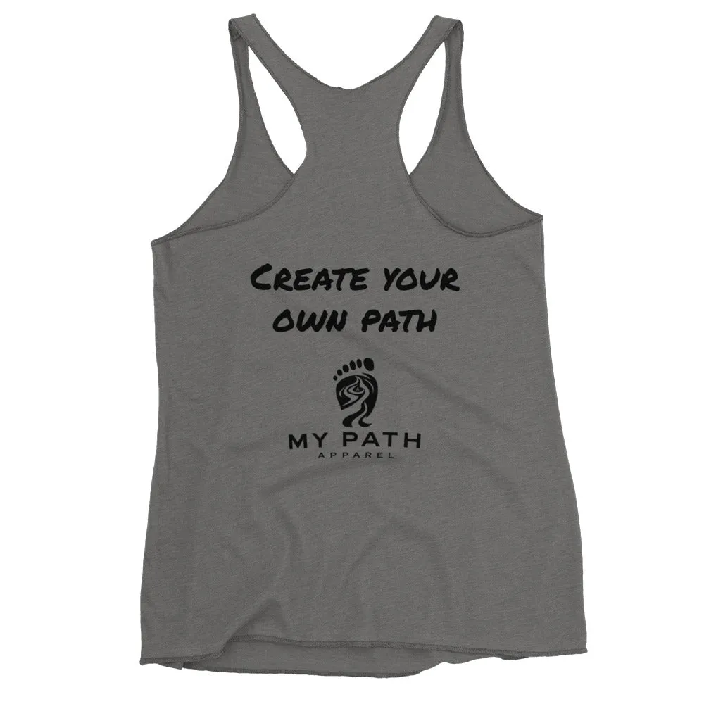 Compass Women's Racerback Tank (Dark) Alternate