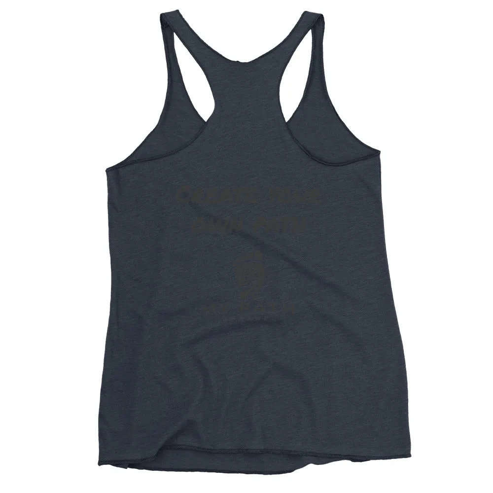Compass Women's Racerback Tank (Dark) Alternate