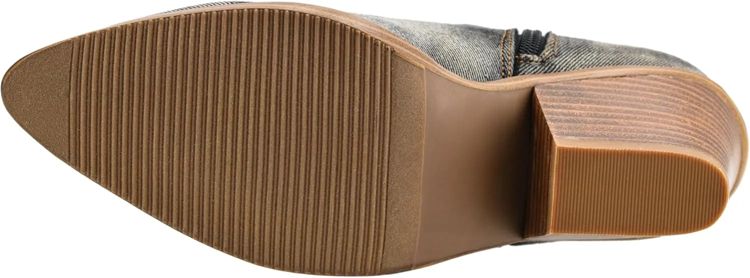 Corkys Footwear Women's Gimme Sugar Ankle Booties With Full Zipper And Cushioned Insole