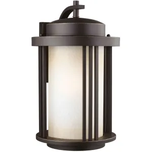Crowell Antique Bronze LED Outdoor Wall Lantern