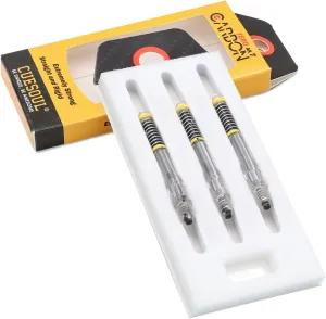 CUESOUL TERO AK7 Carbon Dart Shafts/Stem Built-in Spring Telescopic,Set of 3 pcs