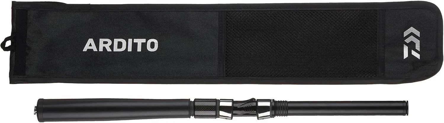 Daiwa ARD67B-TR ARDITO Sneaky Telescopic (JITTE) Travel Rod, Sections= Telescopic, Line Wt. = 8-16