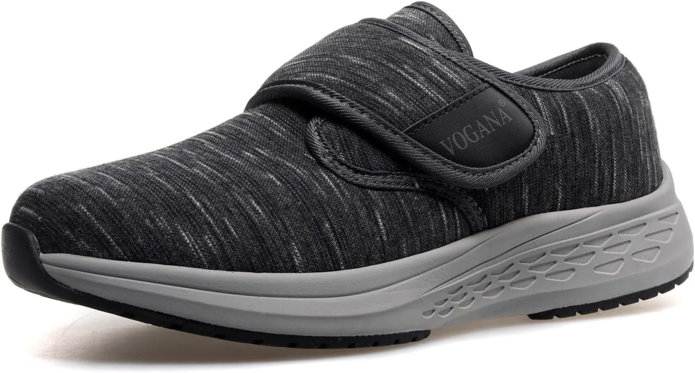 Diabetic Shoes for Men Arch Support Cushioning Adjustable Widch Orthopedic for Swollen Feet Elderly Foot Pain Relief Neuropathy