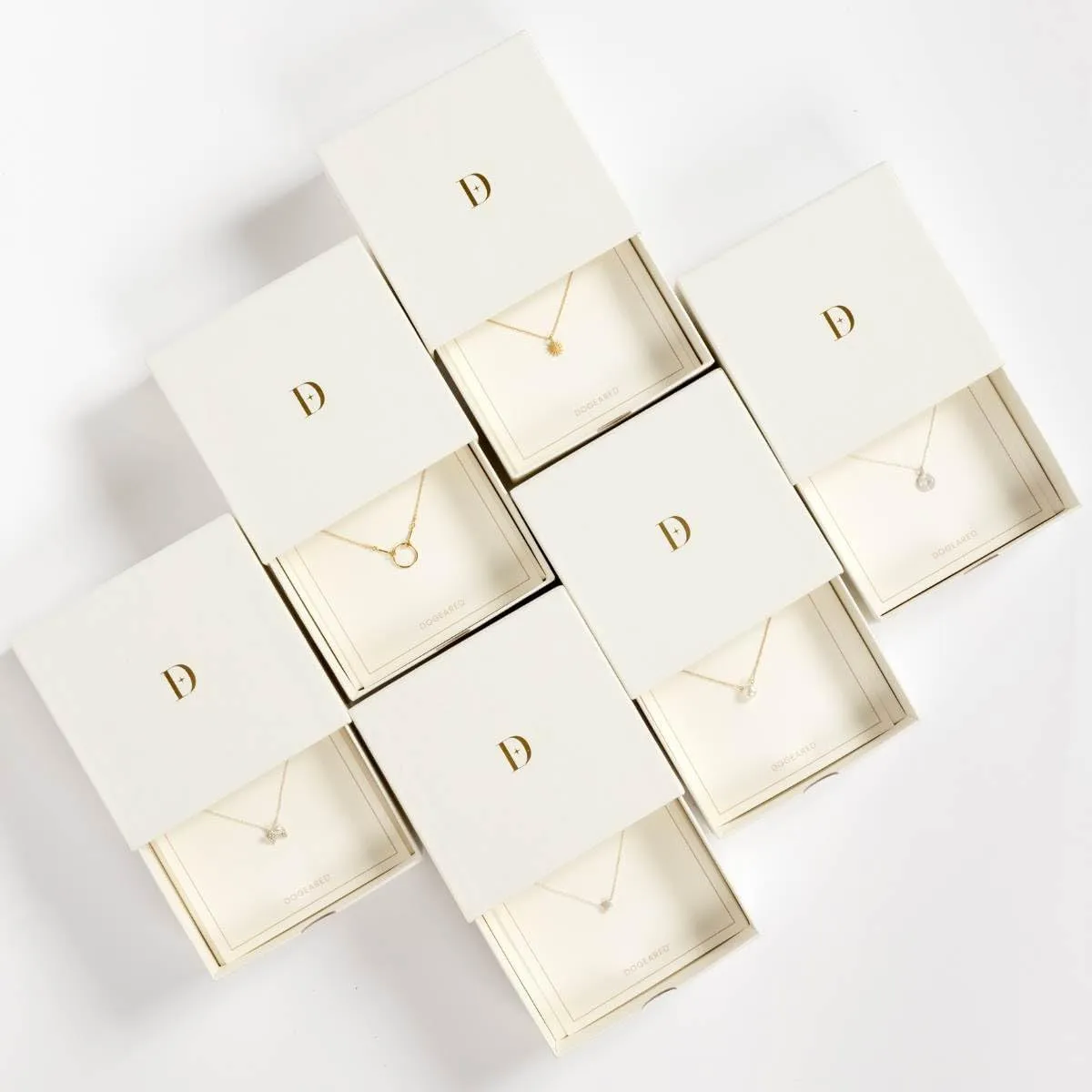 Dogeared Women's Going Places Compass Reminder Necklace