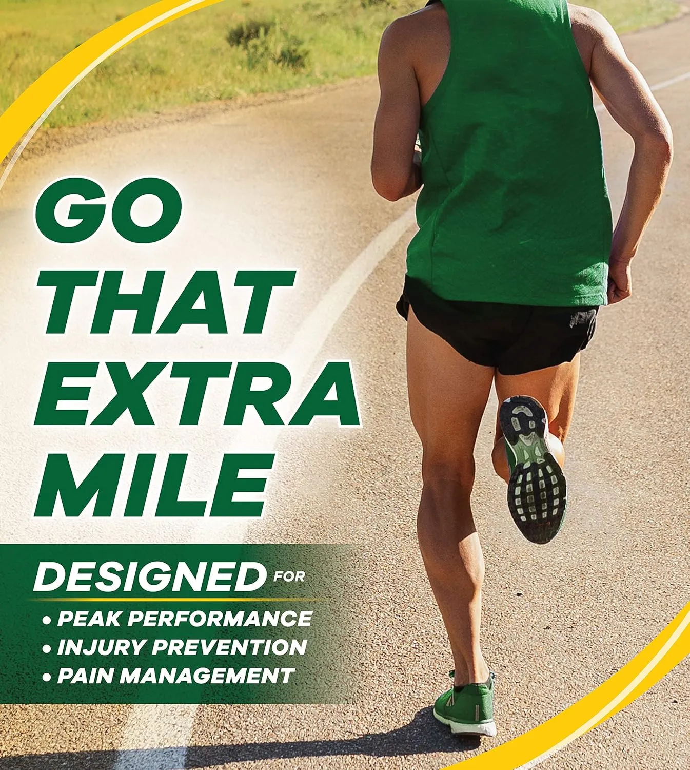Dr. Scholl's Performance Sized to Fit Running Insoles for Men & Women // Help Prevent Plantar Fasciitis, Shin Splints and Runner’s Knee Black and Green Men's 10.5-11 Sized to Fit Insole