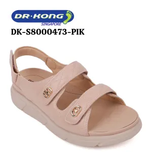 DR.KONG WOMEN REMOVABLE INSOLE SANDALS DK-S8000473-PIK(RP : $159)