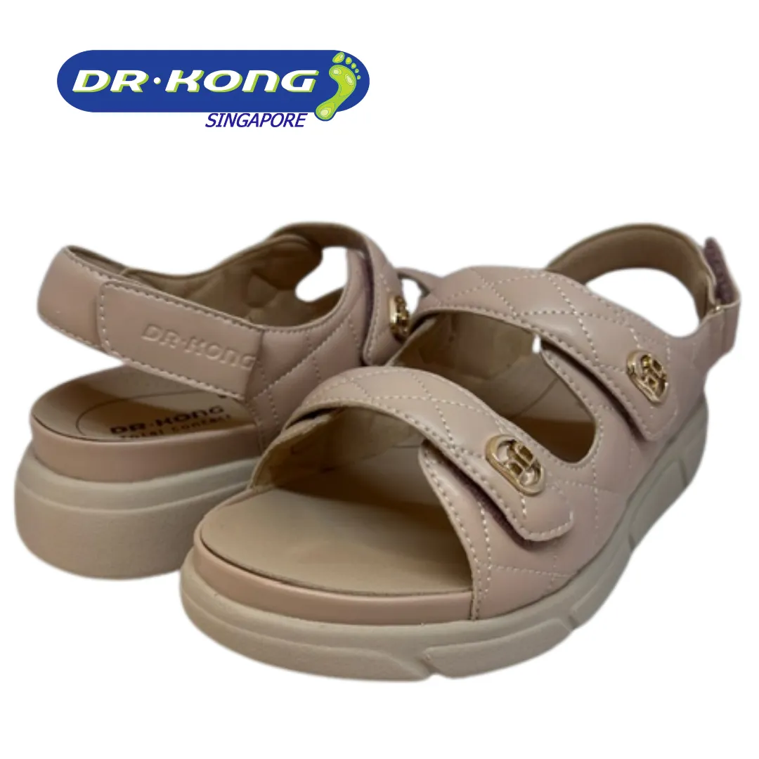 DR.KONG WOMEN REMOVABLE INSOLE SANDALS DK-S8000473-PIK(RP : $159)