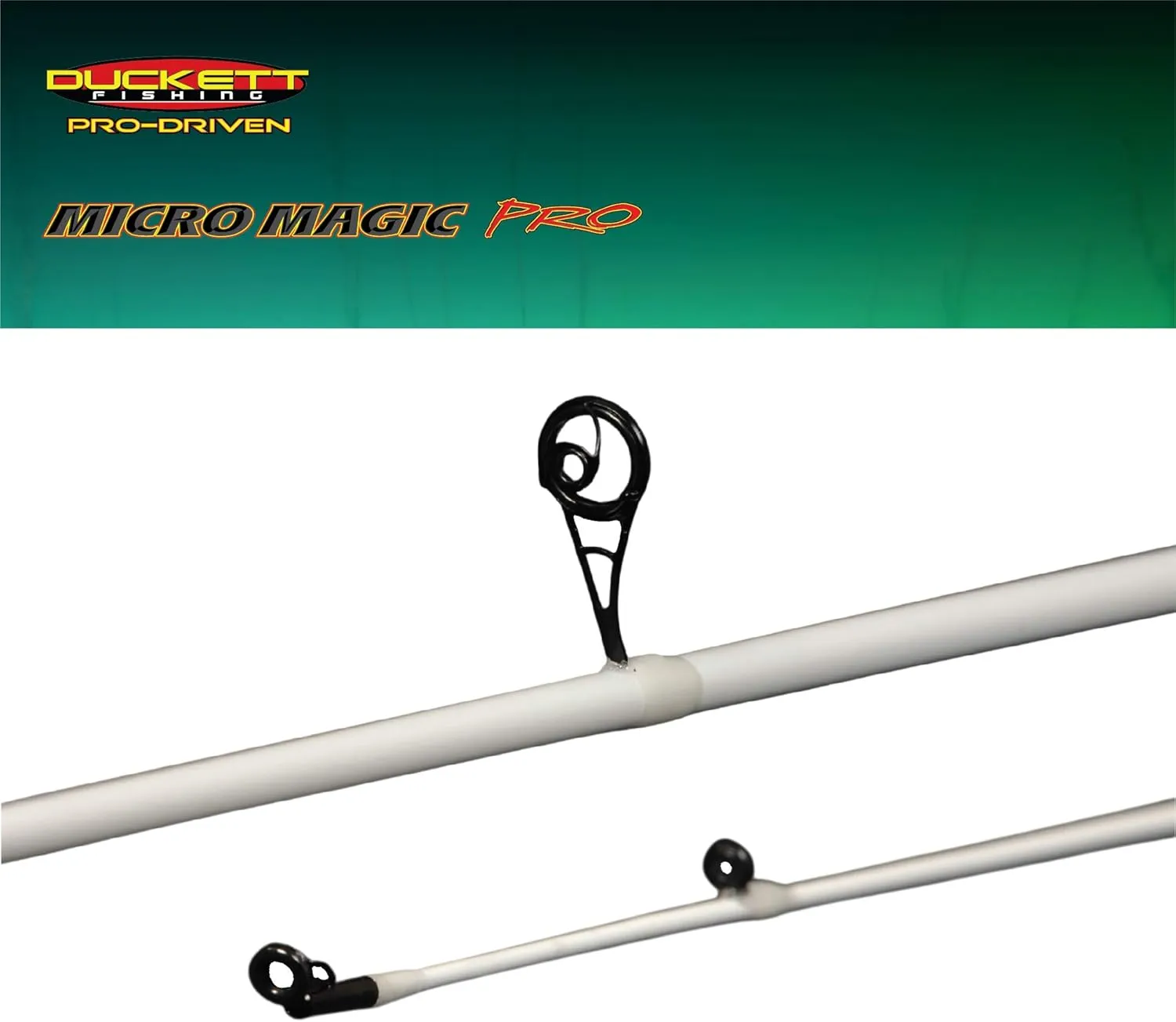 DUCKETT FISHING Micro Magic Pro Angling Fishing Rods | Micro-Guides, Sensi-Touch Blanks, Carbon Fiber Scrim - Available in Spinning, Casting & Crankin' Options