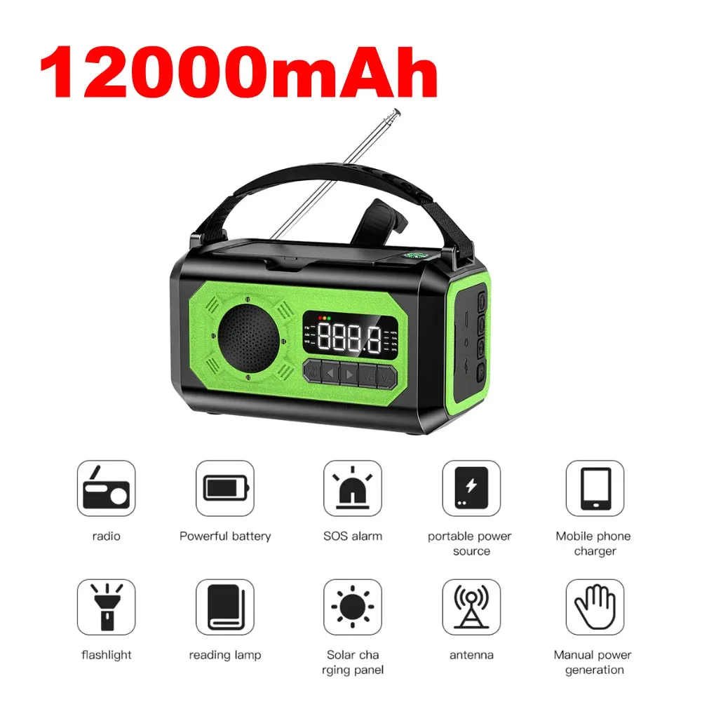 Emergency Solar Power Radio
