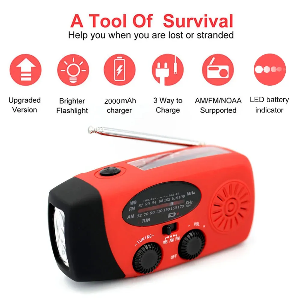 Emergency Weather AM/FM Radio